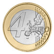 Foto: Four euro coin Four euro coin