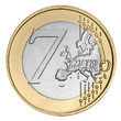 Seven euro coin Seven euro coin