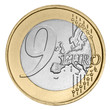 Nine euro coin Nine euro coin