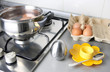 boilling eggs
