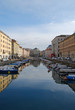 The Canal Grande with the Sant'Antonio Nuovo church, Trieste The Canal Grande with the Sant'Antonio Nuovo church, Trieste