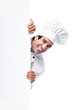 Professional chef man.