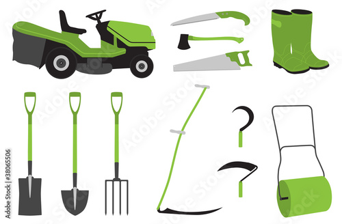 Vektor: Iconset (2/2) *** Garten Werkzeug Iconset (2/2) *** Garten Werkzeug