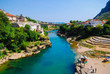 Mostar, Bosnia, Balkans, Landscape in the summer Mostar, Bosnia, Balkans, Landscape in the summer