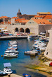 Dubrovnik, Croatia, Balkans, Boats in port Dubrovnik, Croatia, Balkans, Boats in port