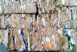 compressed paper carton and cardboard