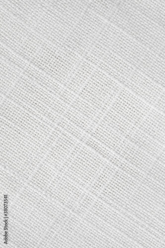 Photo: High resolution white linen canvas texture High resolution white linen canvas texture
