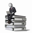 Foto: online offline management Headman concept online offline management Headman concept