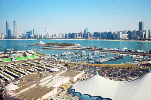 Photo: Abu Dhabi city panorama, UAE Abu Dhabi city panorama, UAE