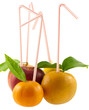 concept jus de fruits : mangue, pomme, citron concept jus de fruits : mangue, pomme, citron