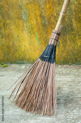 Photo: Bamboo broom Bamboo broom
