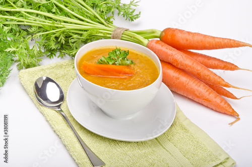 Foto: Karottensuppe Karottensuppe