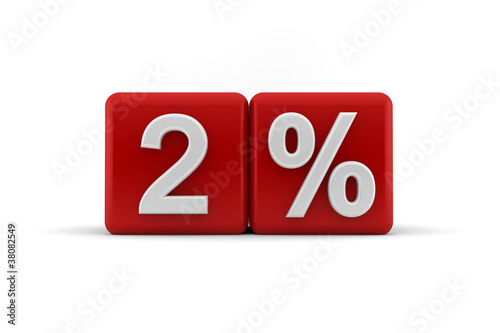 Illustration: 2 % 2 %