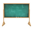 Old messy blank blackboard