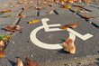 Photo: disabled parking sign disabled parking sign