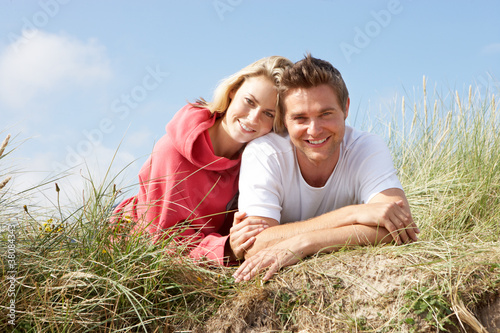 Photo: Romantic couple outdoors Romantic couple outdoors