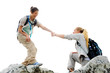 friendship teamwork helping