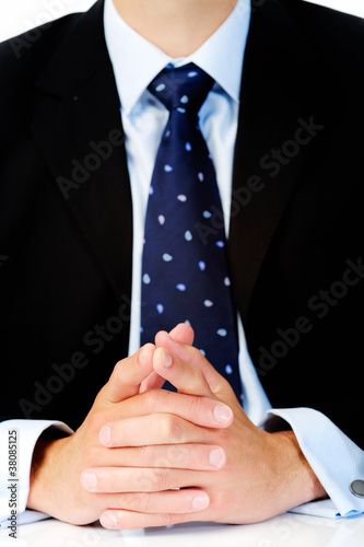 Photo: business hands desk business hands desk