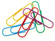 Foto: colorful paper clips colorful paper clips