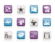 Communism, socialism and revolution icons