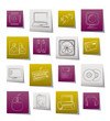 Computer Items and Accessories icons Computer Items and Accessories icons