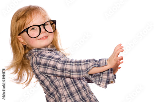 Photo: crazy little girl crazy little girl