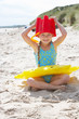 Photo: Child having fun on beach Child having fun on beach