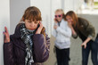 Teenage girl calling on the phone