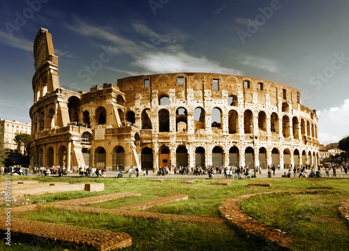 Foto: Colosseum in Rome, Italy Colosseum in Rome, Italy