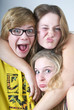 Witzige Teenager