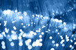 Fiber optics background with lots of light spots