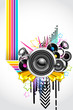 Abstract Musical Background