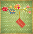 vintage Easter background