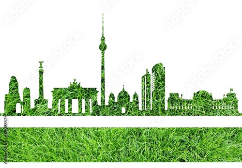 Foto: Grüne Berliner Skyline Grüne Berliner Skyline