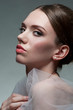 Photo: Attractive woman with beautiful makeup Attractive woman with beautiful makeup