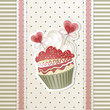 Vector: Dolcetto di San Valentino - Valentine's Cupcake Dolcetto di San Valentino - Valentine's Cupcake