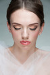 Photo: Attractive woman with beautiful makeup Attractive woman with beautiful makeup