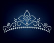 Photo en ligne au meilleur prix Diamond tiara - vector illustration