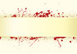 Paper tab blood splat