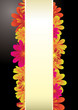 Paper tab floral