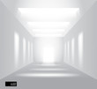 Hall with lights