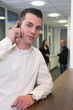 Young Businessman with Colleagues