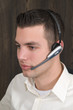 Male receptionist