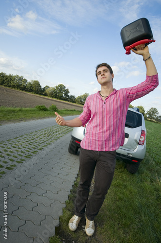 Foto: hitchhiker slanting hitchhiker slanting