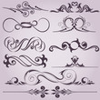 collection of decorative elements