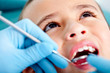 Kid at the dentist