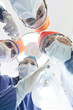 Group of surgeons