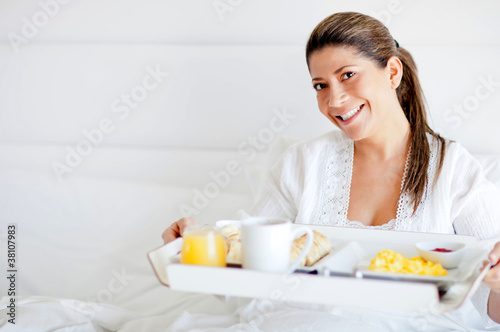 Photo: Breakfast in bed Breakfast in bed
