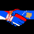 handshake of two states handshake of two states