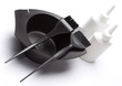 hair dye kit with white background